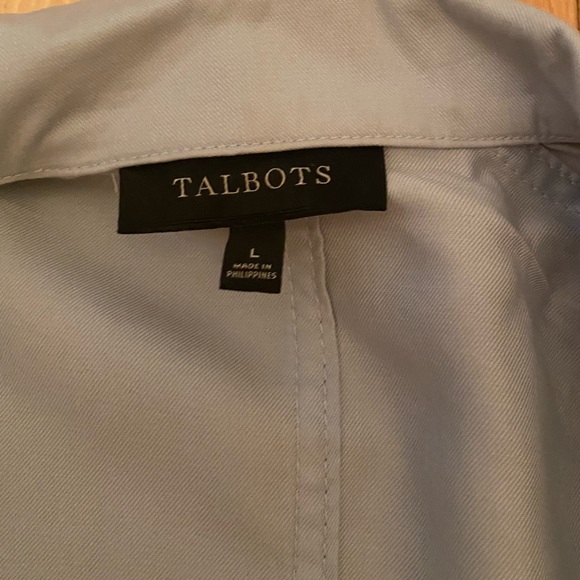 Talbots size Large lightweight blue jacket. - Picture 2 of 6